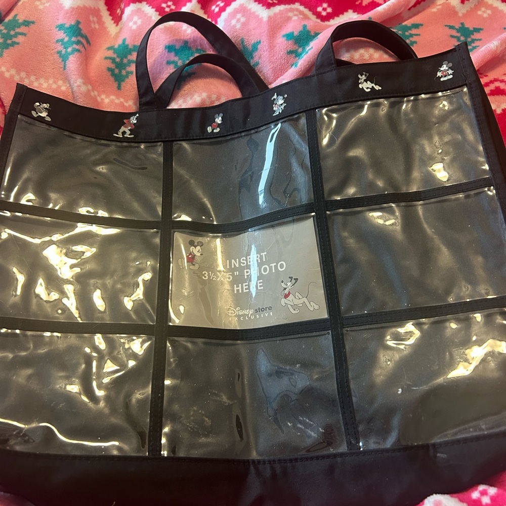 Disney store tote bag